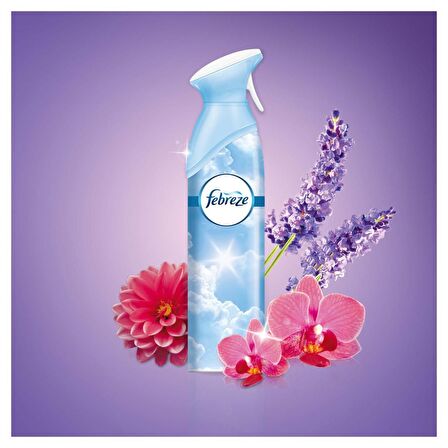 Febreze Hava Ferahlatıcı Sprey Oda Kokusu Japon Kiraz Çiçekleri 300 ml 6'lı Paket